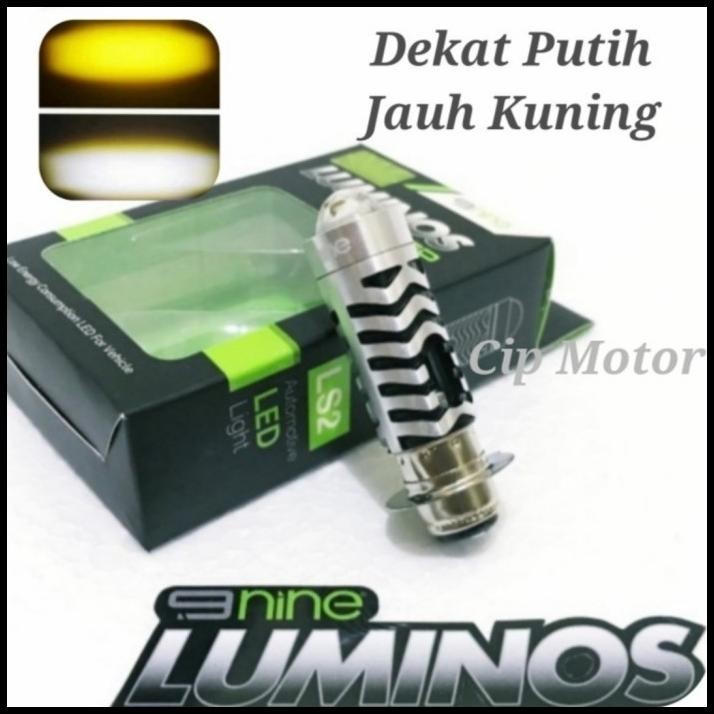 Lampu Led Luminos H6 Honda Beat Vario Supra Scoopy Revo Blade