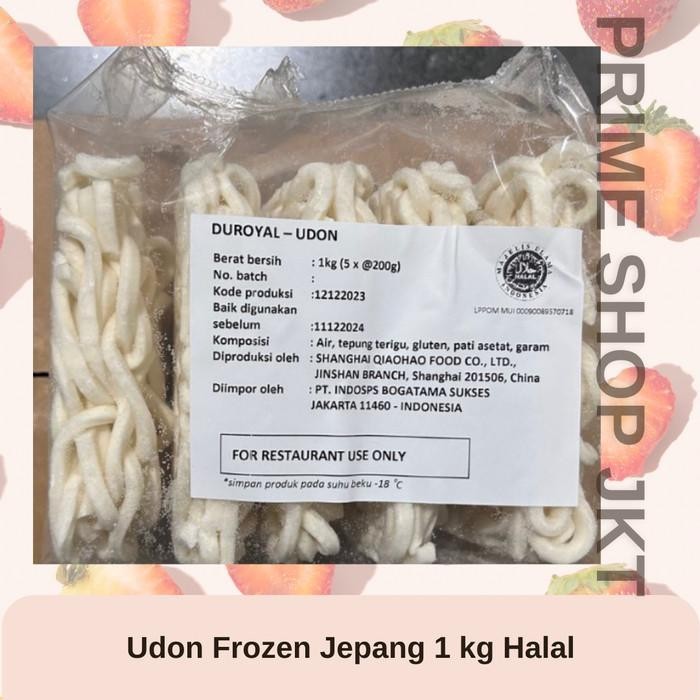 

Duroyal Udon Jepang 1 Kg Halal - Mie Udon Frozen Japang Kualitas Terbaik
