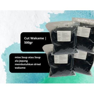 

Cut Wakame 500gr Dried Seaweed Rumput Laut Kering BPOM RI Kualitas Terbaik