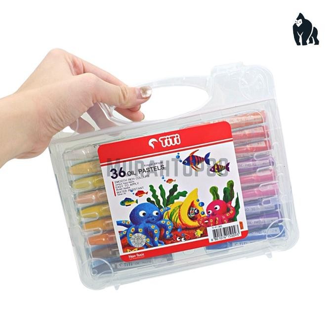 

Crayon Titi 36 Warna Oil Pastel / Krayon Mewarnai 36 W [HARGA PER SET] LAJ