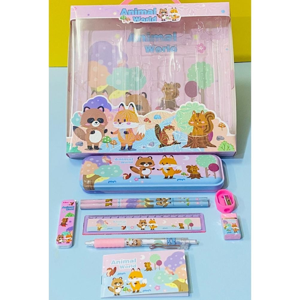 

Eq-77 Set Alat Tulis Perlengkapan Sekolah Anak Motif Kartun Tipe Yoyo-8028 Spiderman Cars Space Hello Kitty Frozen Littlepony Promo