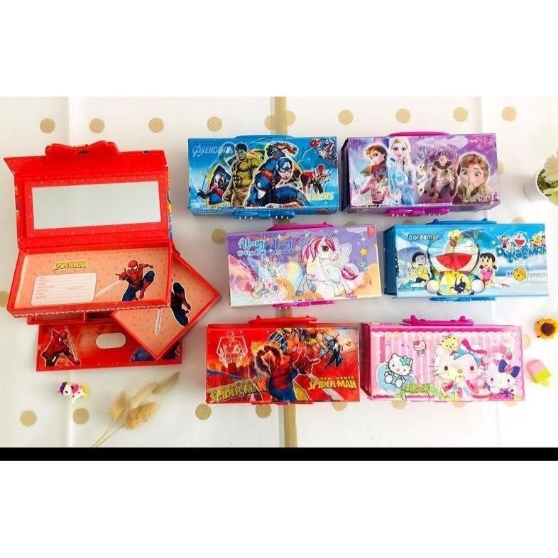 

Spesial Tempat/Kotak/Tepak Pensil Sandi/Kode Susun 3 Hologram 8.8