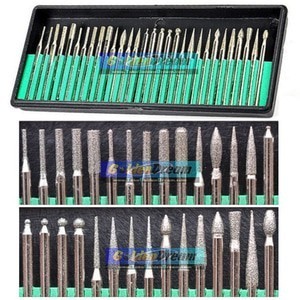 

30 Mata Grafir Campur Isi Ulang Engraving Tip Alat Ukir Mengukir