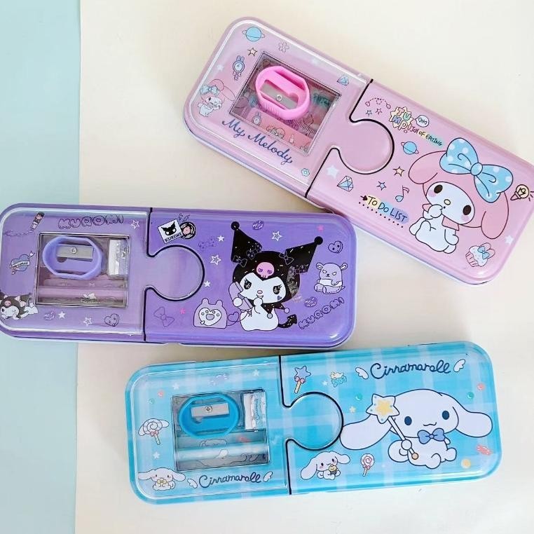 

Promo - S6003 Kotak Pensil Sanrio Bening 2 Tingkat / Kotak Pensil Sanrio / Kotak Pensil Magnet / Kotak Pensil Anak / Kotak Pensil Garansi