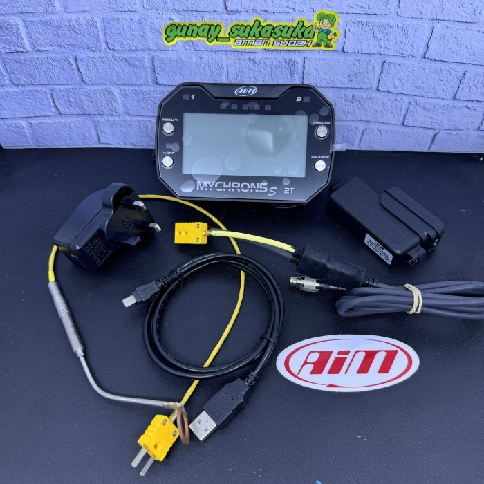 OBRAL Mychron 5S 2T Original Aim Data Logger Made In Italy