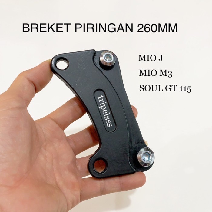 KOMPLIT BREKET KALIPER CAKRAM LEBAR 260 MM MIO J/MIO M3