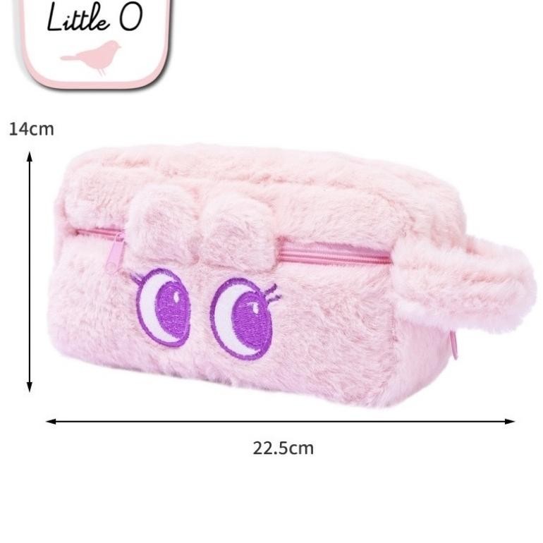 

C15 ANIMAL Fur Pencil Case / Pouch/ KOTAK PENSIL / kotak pensil lucu / KARAKTER LUCU