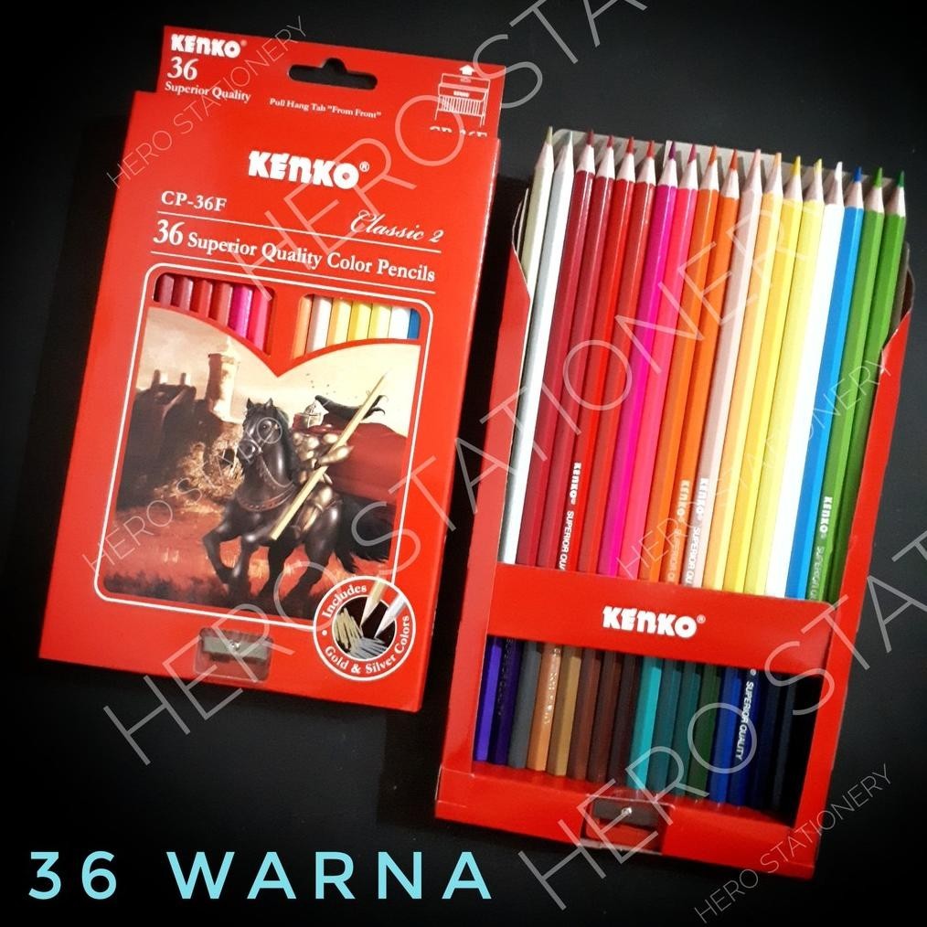 

Viral Pensil Warna Kenko Set 36 Warna Cp-36F Gratis Ongkir