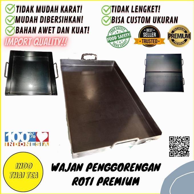 (2MM) Wajan Penggorengan Donat / Wajan Penggorengan Sosis Import Quali