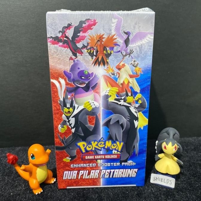 POKEMON TCG INDONESIA - DUA PILAR PETARUNG S5A BOOSTER BOX SEALED READY STOCK