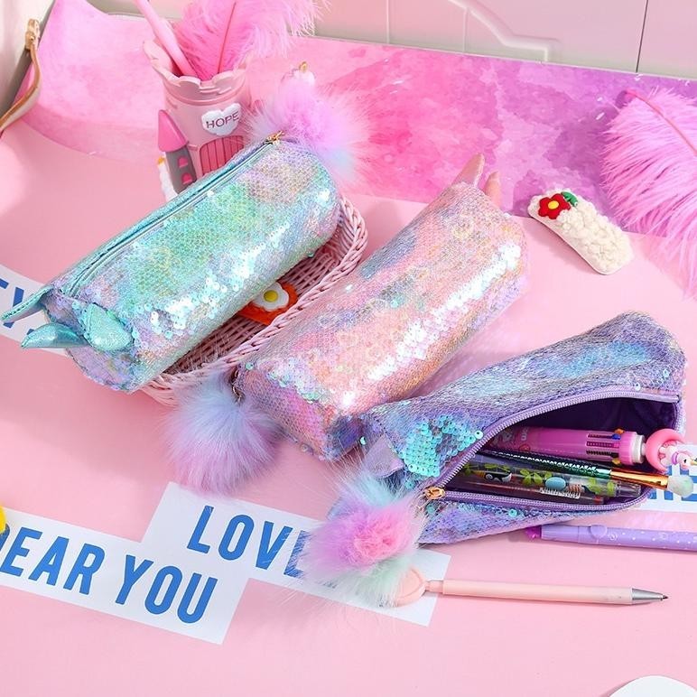 

TW39 C15 ANIMAL Fur Pencil Case / Pouch/ KOTAK PENSIL / kotak pensil lucu / KARAKTER LUCU Berkualitas