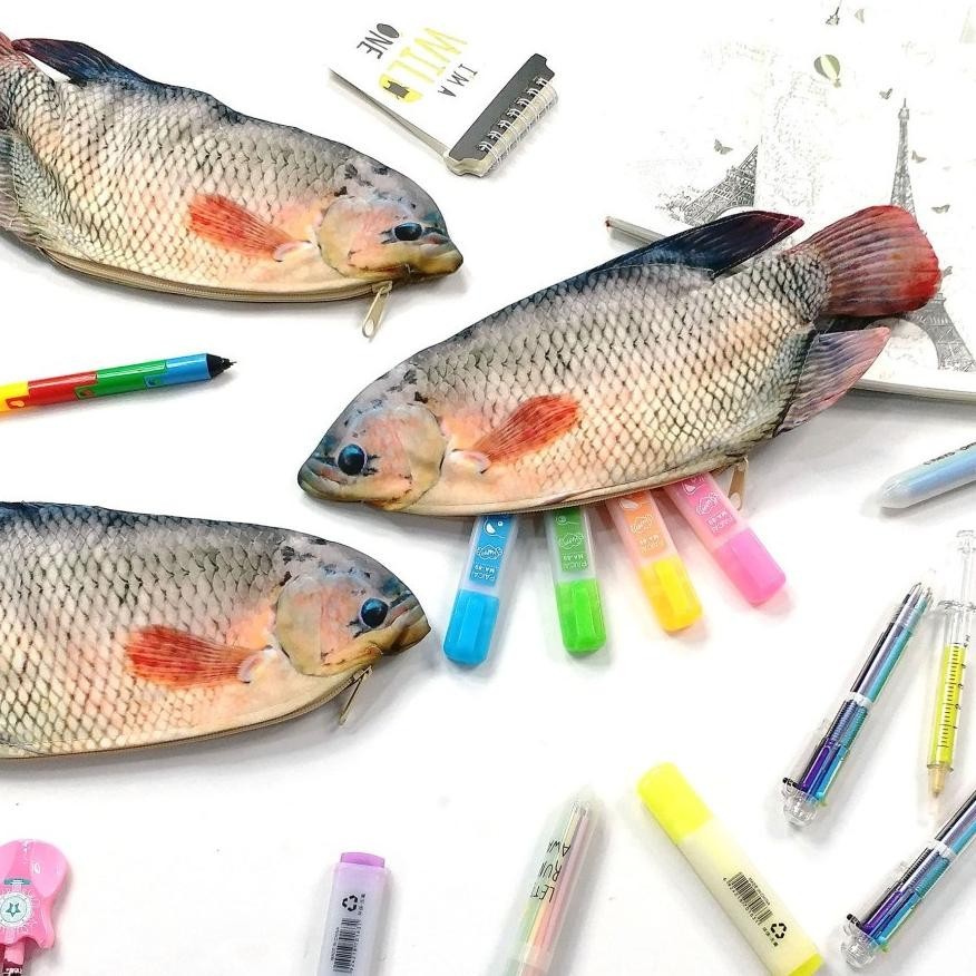 

TERLARIS!! Tempat Pensil Ikan Gurame untuk penggemar Seafood Viral