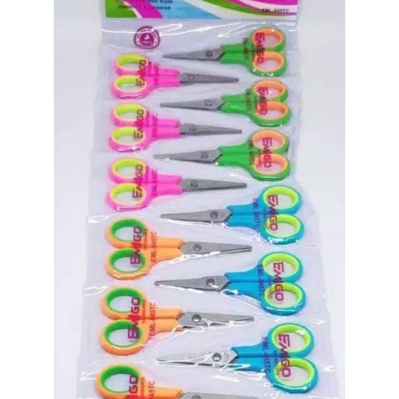 

bas-12 Gunting Renteng Warna Isi 12 pcs(satu lusin gunting) Hemat