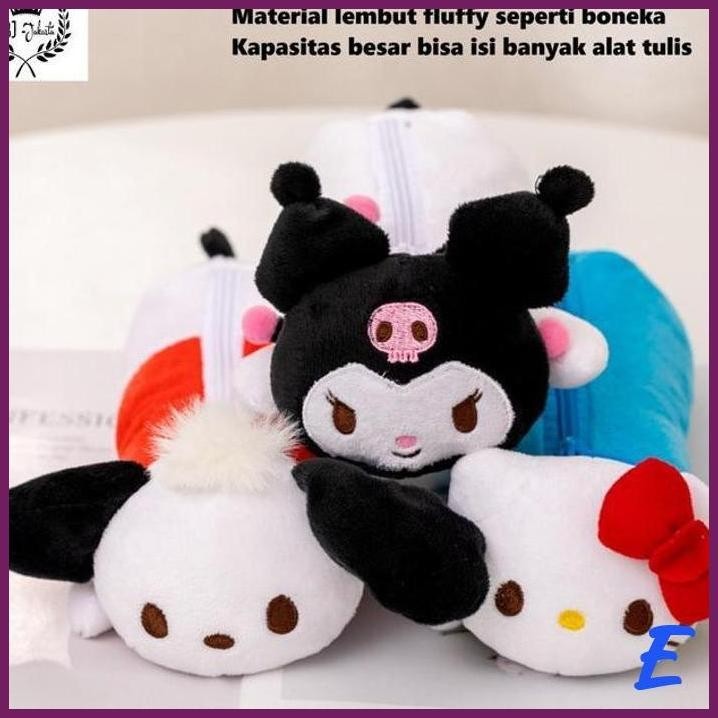 

| SJ | TEMPAT PENSIL KOTAK PENSIL KAPASITAS BESAR KARAKTER SANRIO FLUFFY DOLL