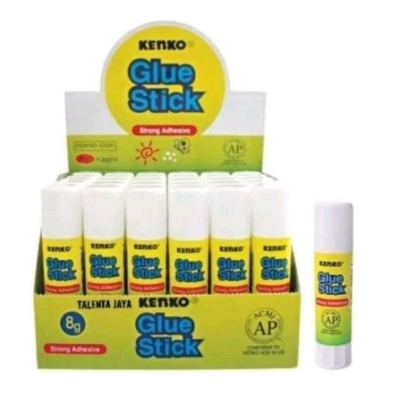

rq-56 Lem Glue Stick Batang Putar Kenko 8 gr, 15 gr, 25 gr Berkualitas