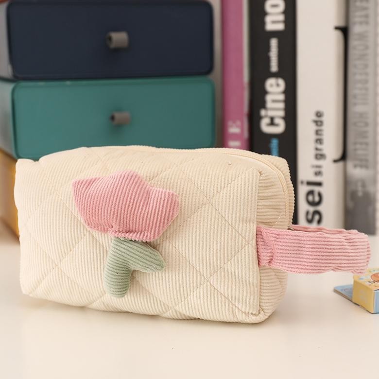 

CXV-38 Mismi Melly Pencil Case Kotak Pensil Sekolah Korduroi Stylish Cute Tas Pouch Makeup Perempuan Trendy - PC2M Sale