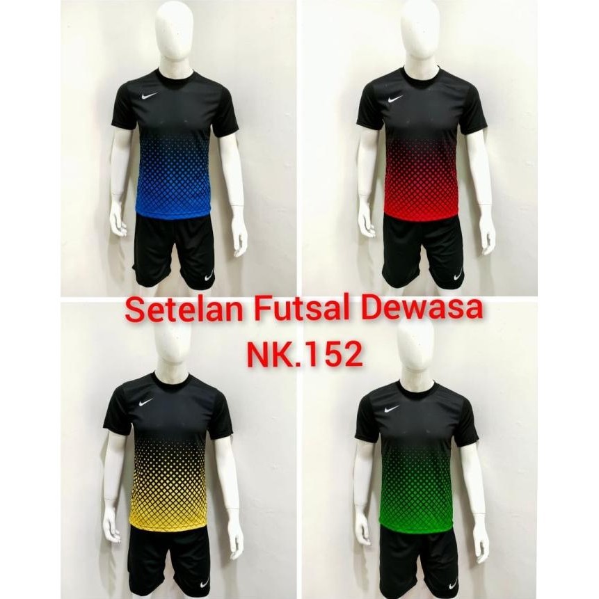 Setelan Futsal Sepakbola Olahraga Dewasa Kaos Bola Gym & Run NK.152