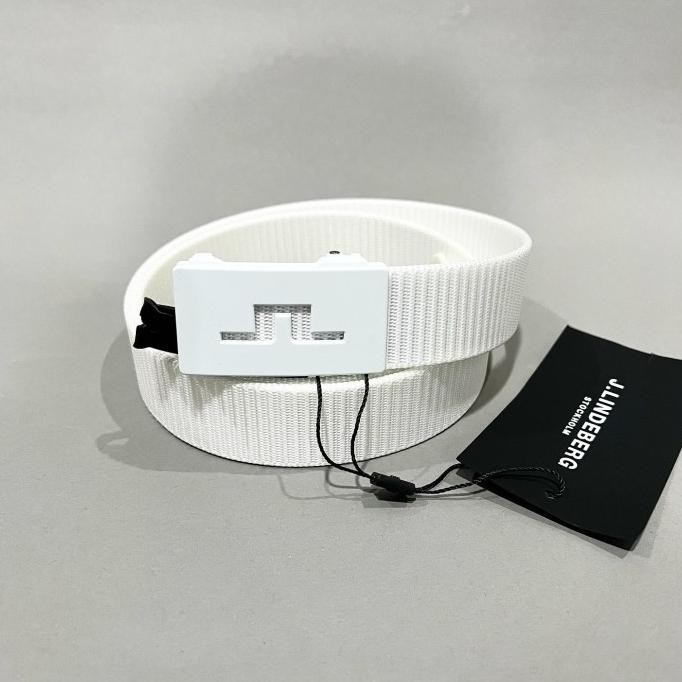 J.Lindeberg Golf Roy Belt White