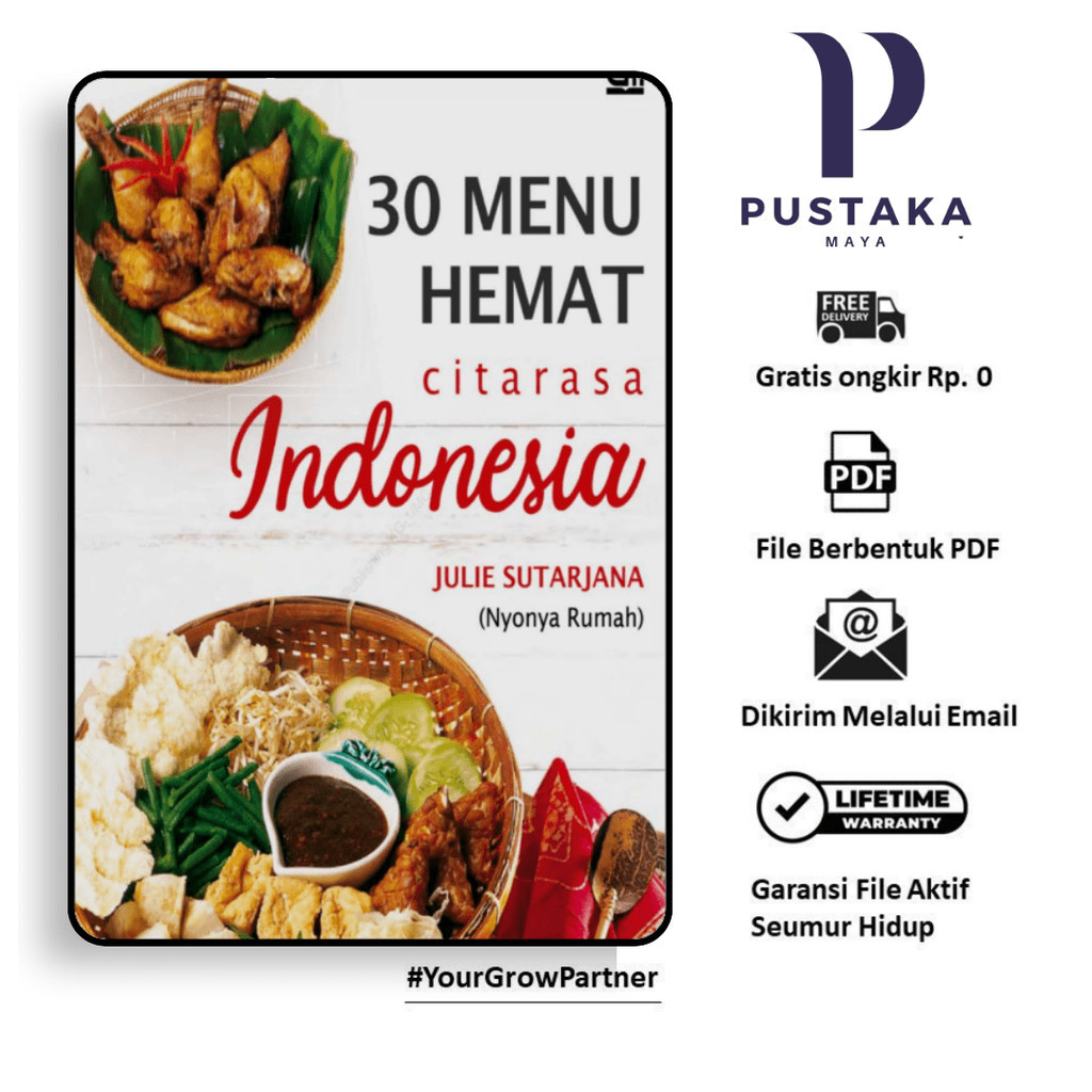 

373. 30 MENU HEMAT CITARASA INDONESIA (JULIE SUTARJA - [-]