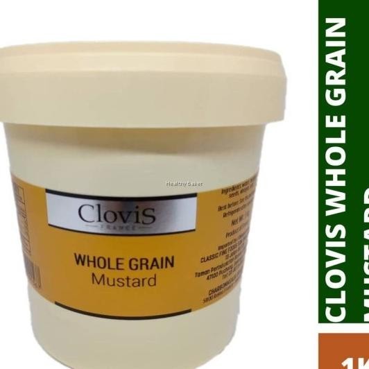 

Clovis Whole Grain Mustard 1Kg | Saus | Dressing