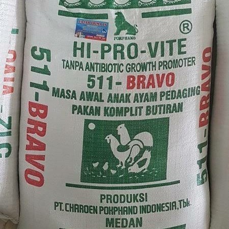 Ready Pur / Popan / Pakan Ayam 511 Pedaging 10kg