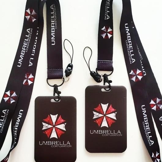 

Id Card Holder Name Tag Lanyard / Kalung Wadah Kartu Resident Evil
