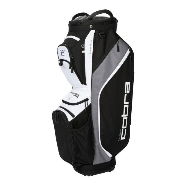 Tas Golf Bag Cobra Ultralight Pro Cart Bag - Black/White