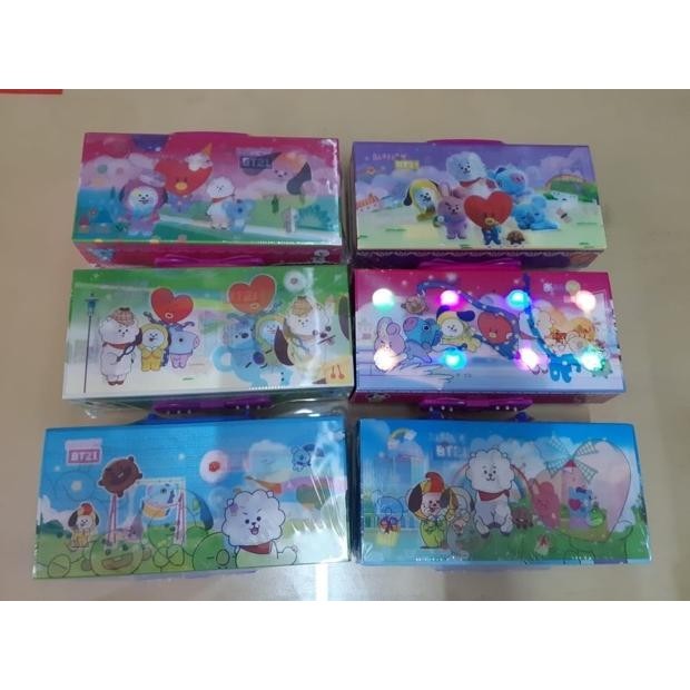 

Kotak Pensil Tombol KODE Motif Anak 2 Tingkat 3D Lucu & Unik