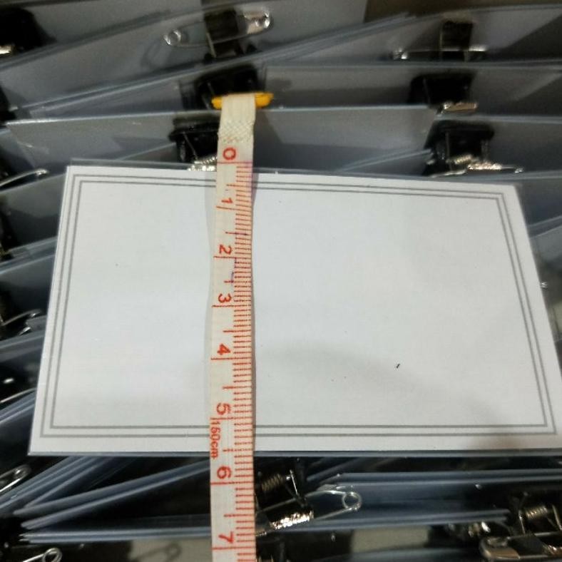 

gf-5 [50 pcs] Name Tag Multi Tebal id bagde Viral