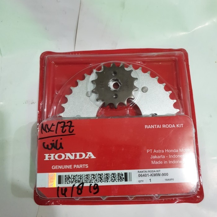 Gearset KWW Revo Absolute Revo Fit 06401-KWW-900