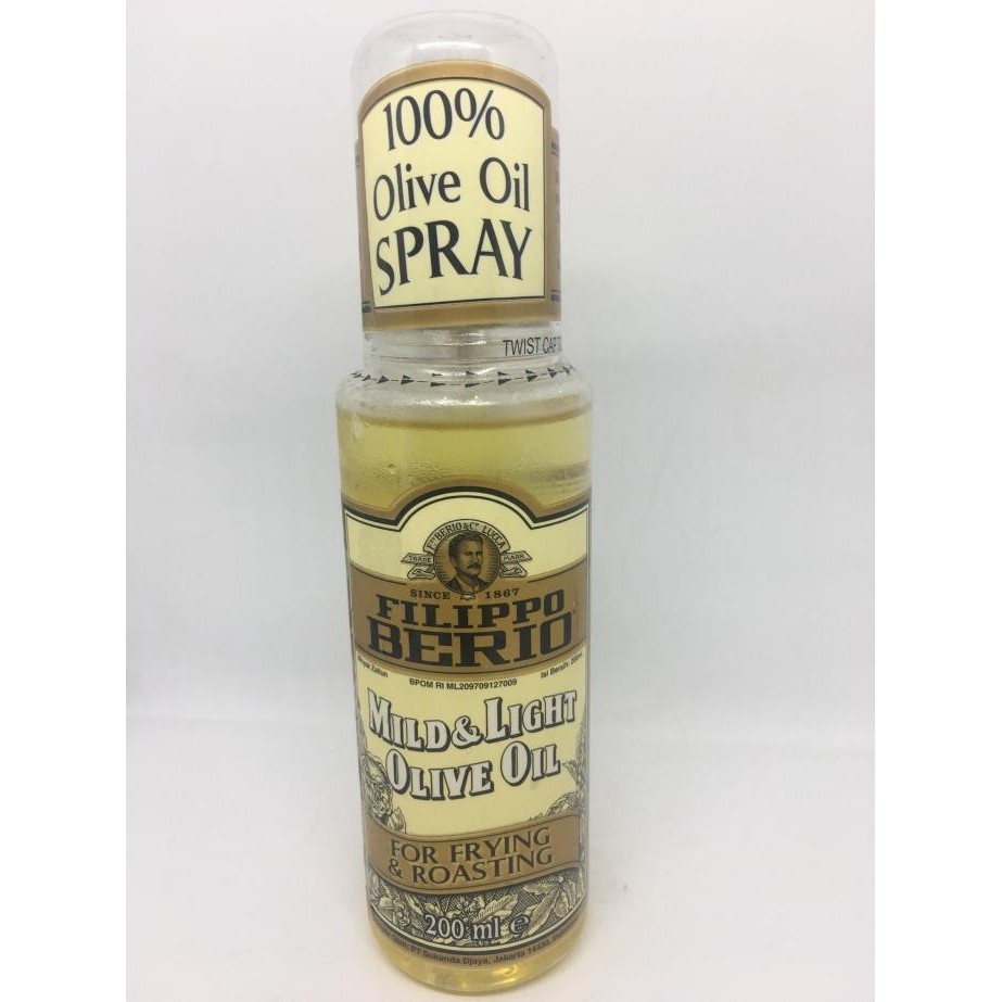 

Filippo Berio mild & light Olive Oil 200 ml Cooking SPRAY