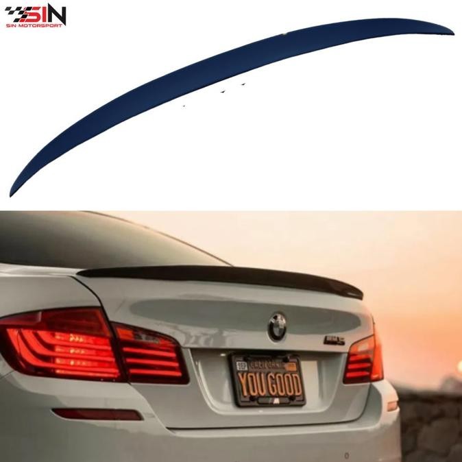 Spoiler Bmw F10 5 Series / Ducktail Bmw F10 Carbon M Performance Style Baru