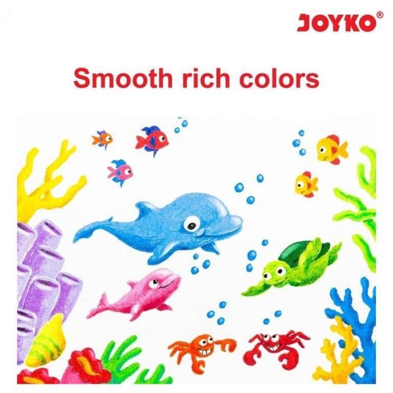 

Joyko Krayon 18 Warna Crayon Oil Pastel Op - 18S (Lagi Diskon)