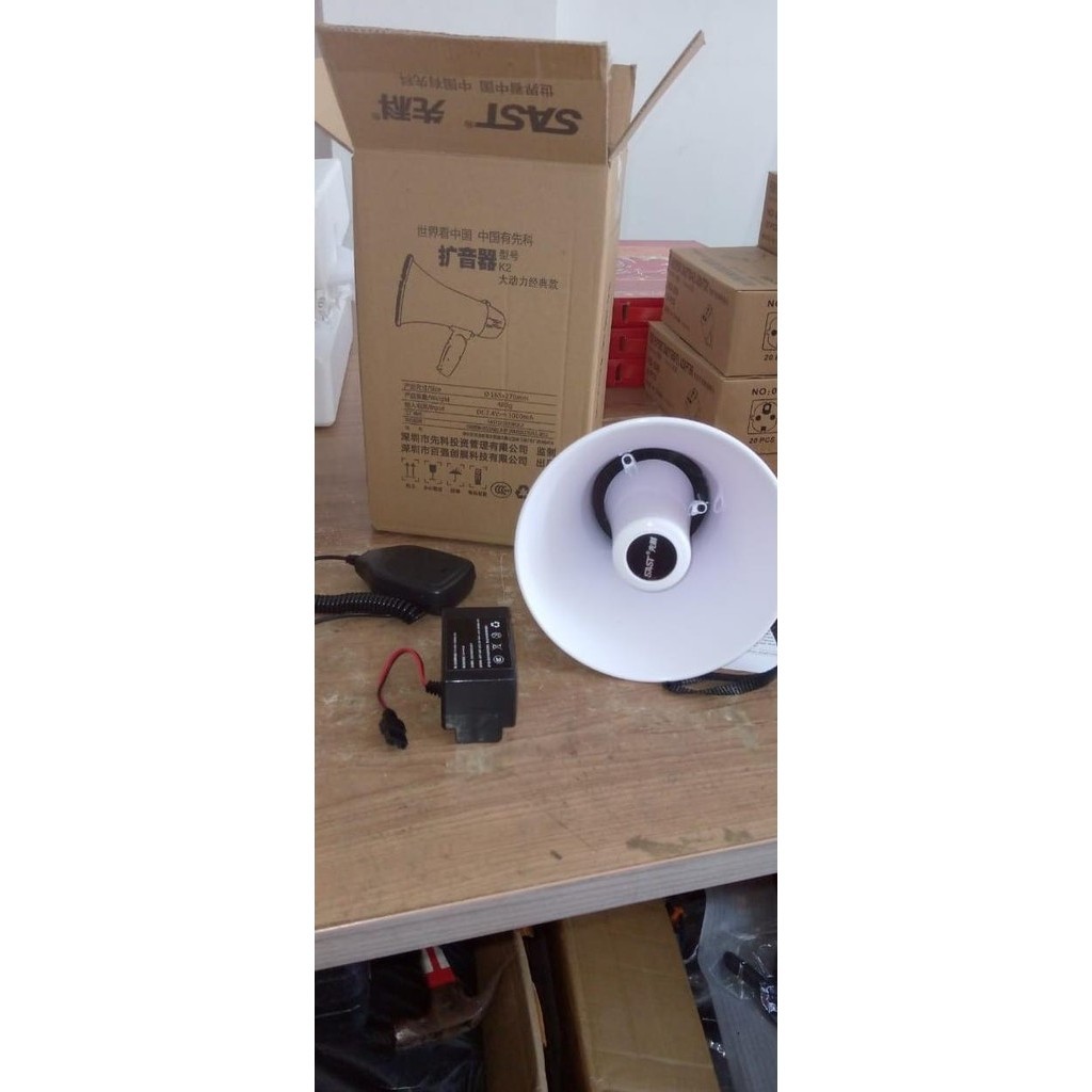 Speaker Toa Portable Megaphone Model Sast Sirine Demo Portable Toa