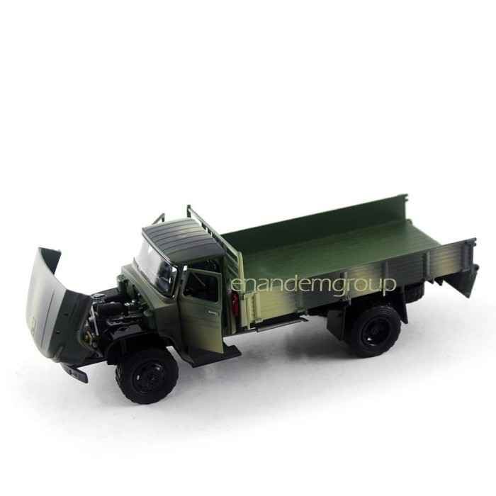 Ane Diecast Miniatur Mobil Metal Mainan Mobil Truk Militer 1:32