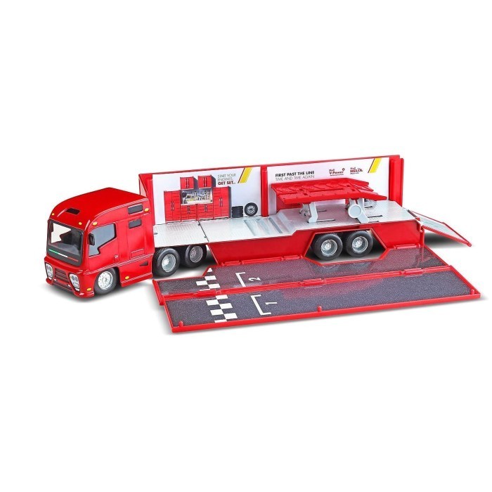 Ane Shell V-Power Ferrari Burago Miniatur Miniature Mobil Diecast