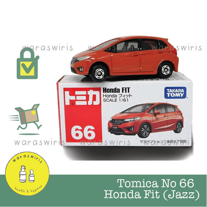 Ane Tomica No 66 Honda Fit (Jazz) Diecast Mobil Takara Tomy