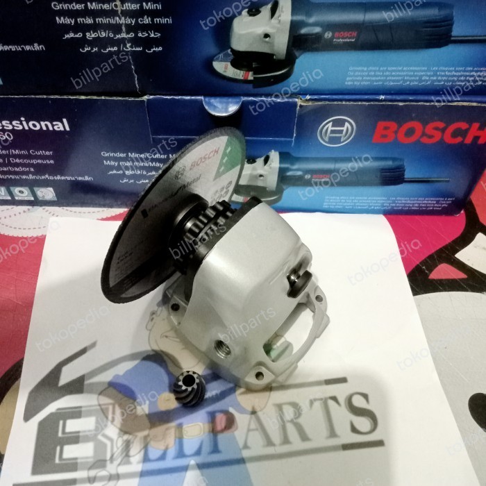 ```````] gigi nanas gerinda tangan Bosch GWS 060 gear box set kepala GWS060 ori