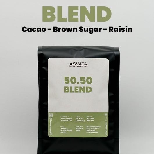 

Biji Kopi 500 Gr 50.50 Arabica Robusta Roasted Beans Kopi Susu Blend