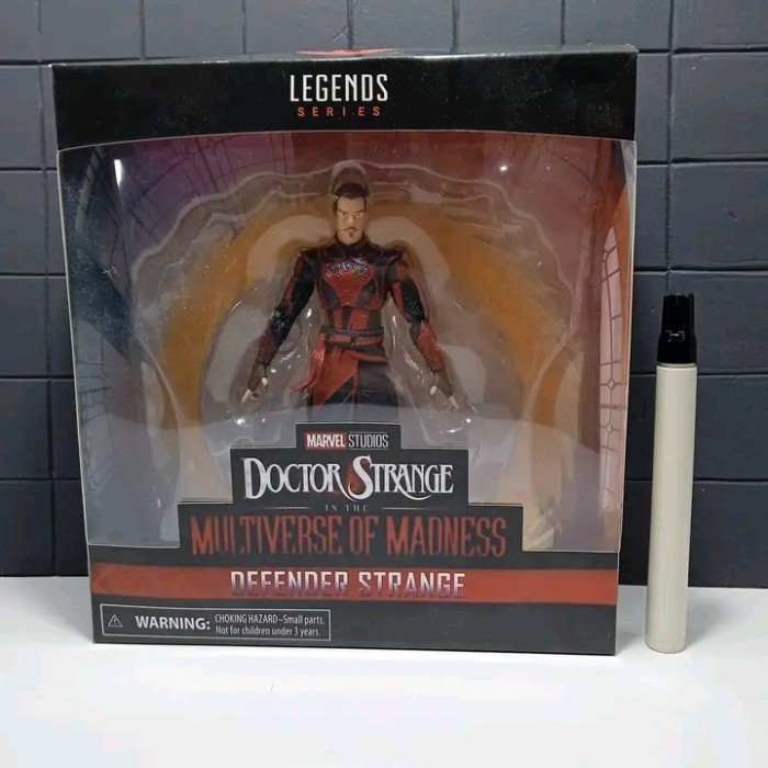 mainan action figure marvel legends doctor strange defender strange