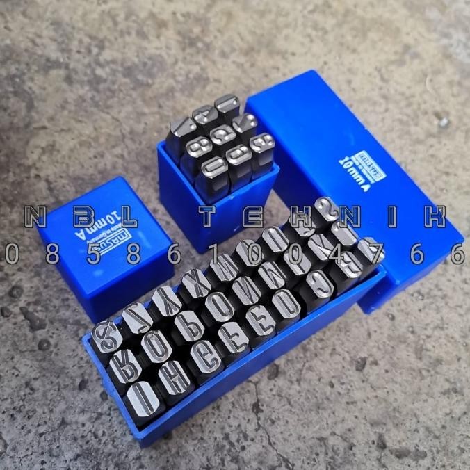 

Bombastic!! Promo Masus Stamp Punch Set 10Mm Angka Dan Huruf Ketok