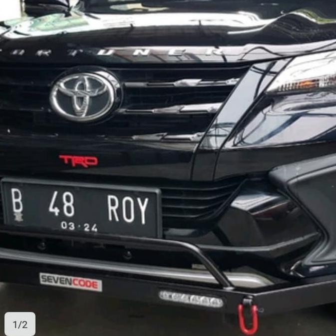 Big Promo Towing Tanduk Depan Fortuner+Lampu Led