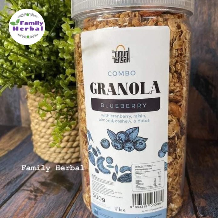 

granola blueberry 500 K02