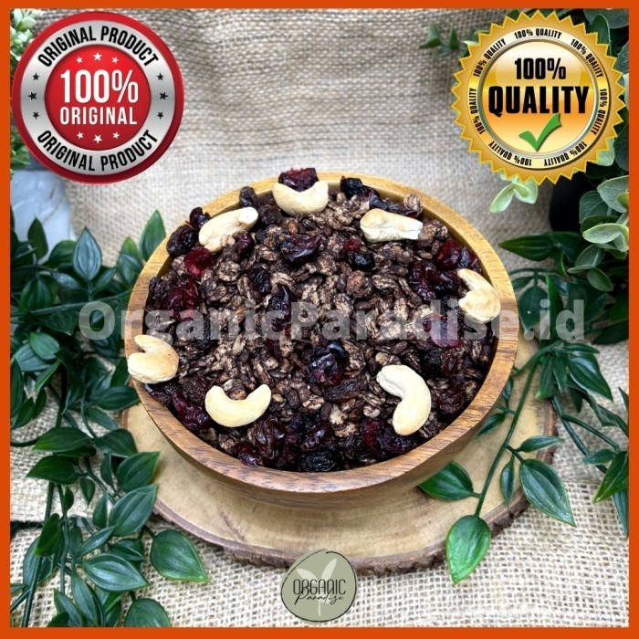 

Granola Chocolate Special Mix 500 Gram Organic Paradise K02