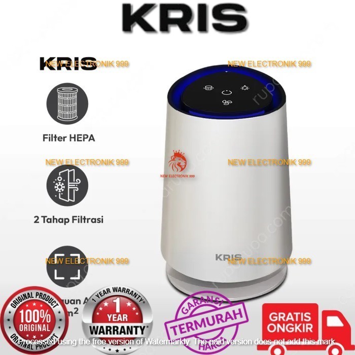 KRIS MINI AIR PURIFIER Kris 2.5 M2 Air Purifier Mini Cadr 20 M3/jam