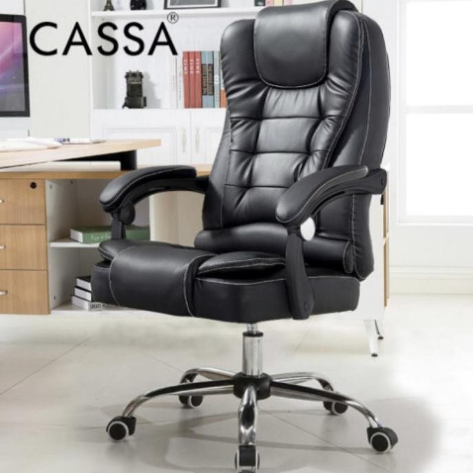 Kursi Direktur / Kursi Gaming / Kursi Kerja Kantor + Footrest / MEDAN CDS