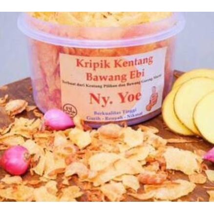 

Keripik Kentang Bawang Ebi Ny. Yoe ( Kripik Kentang Ebi Nyonya Yoe)