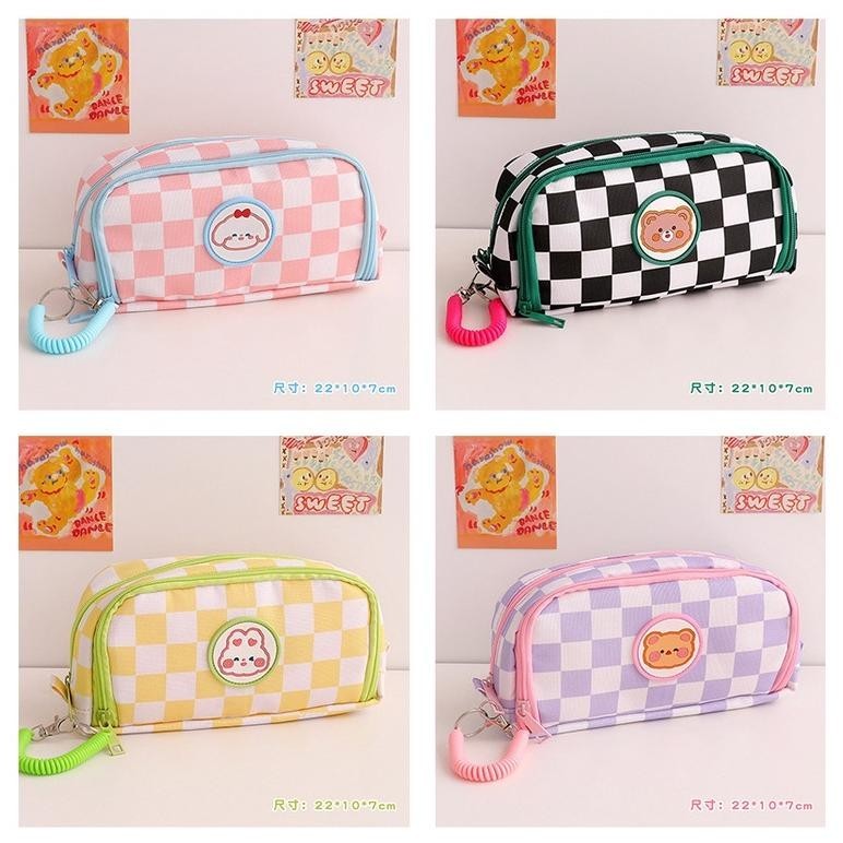 

Terbaru Xunyin.ShopKisi Catur Pola Kartun Lucu Besar -Kapacity Tas Pena Mahasiswa Dapat Diberangi Dengan Kantong Dengan Kantong Sale