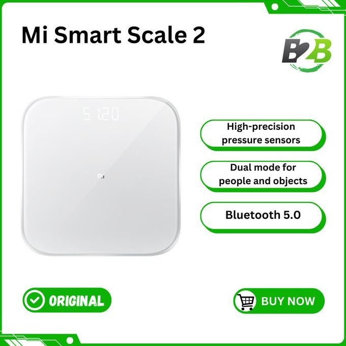Mi Smart Scale 2 - Body Fat Composition Scale 2 Timbangan Badan