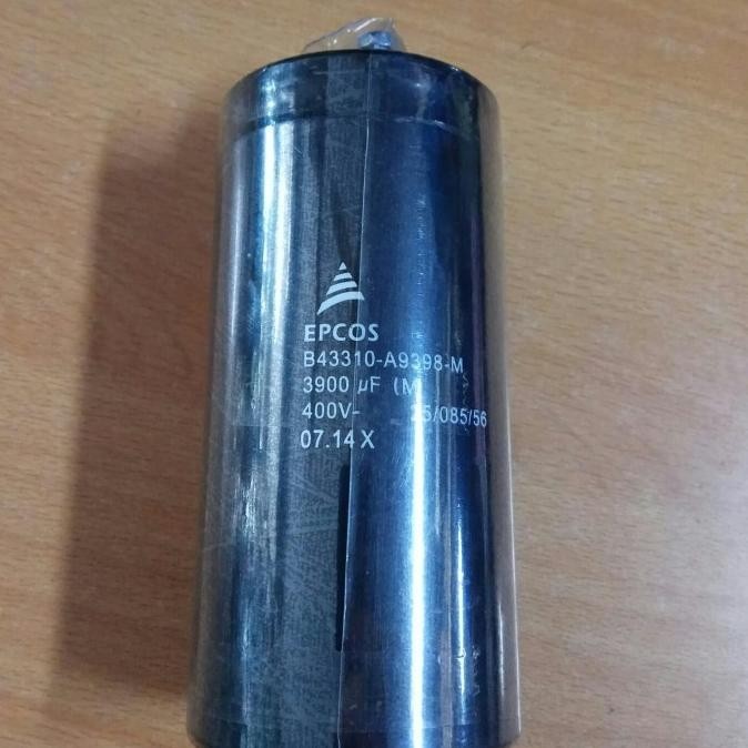 [ Bv ] Kapasitor Capacitor Elco Elko 3900Uf 3900 Uf 400V Epcos  Ready